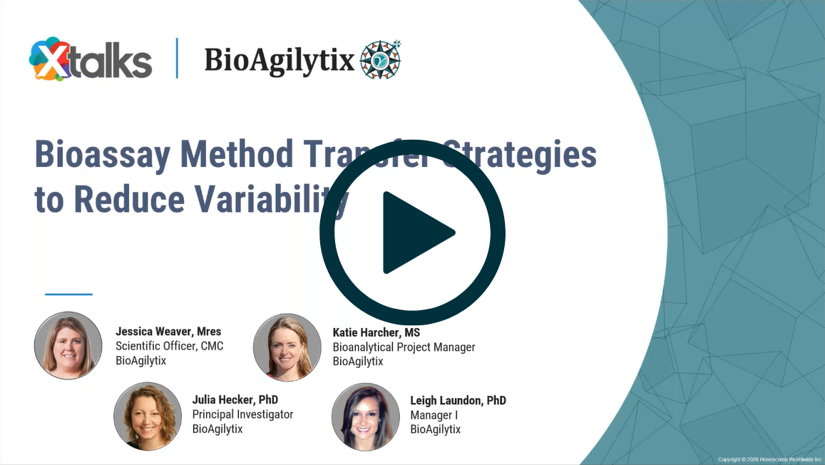 Xtalks Bioassay Method Transfer Strategies Webinar_Play button