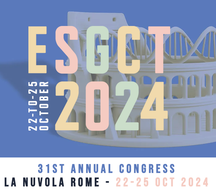 ESGCT– 31st Annual Congress 2024 La Nuvola Italy